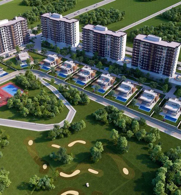 PARLEMENTERLER GOLF LİFE SİTESİNDE SATILIK 3+1 DAİRE