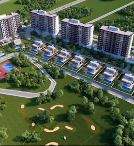 PARLEMENTERLER GOLF LİFE SİTESİNDE SATILIK 3+1 DAİRE