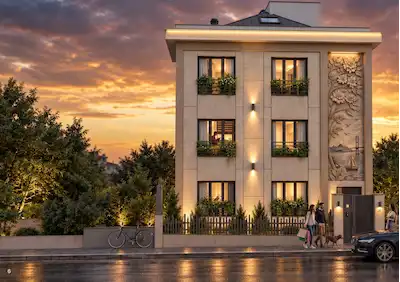 SULTANTEPEDE ESLORA PROJESİNDE 3+1, 2 BALKONLU DAİRE