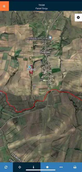 HAYRABOLU ÖVENLER KÖYE ÇOK YAKIN 6.179m2 TARLA