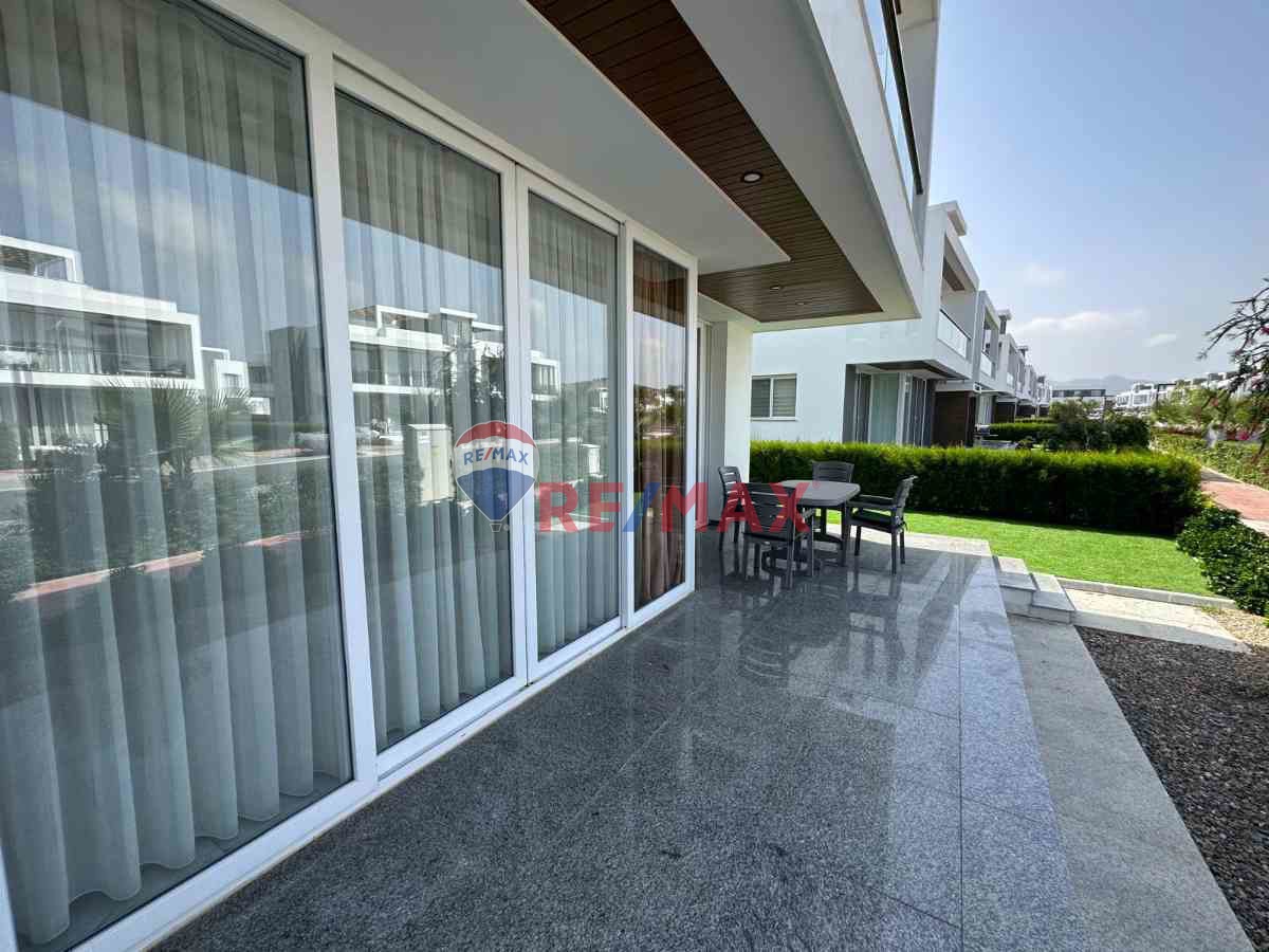 İSKELE FOUR VISION 1 SİTESİNDE DENİZE 40 METRE MESAFEDE FULL EŞYALI SATILIK 2+1 LÜKS DAİRE !!!