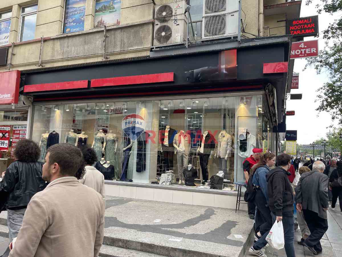 KIZILAY ATATÜRK BULVARI KÖŞE KONUMDA SATILIK DÜKKAN/MAĞAZA