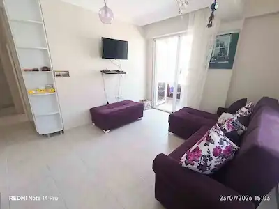 RE/MAX MAVİ'DEN DENİZE YAKIN 2+1 ÖN CEPHE, EŞYALI, KÖŞE DAİRE
