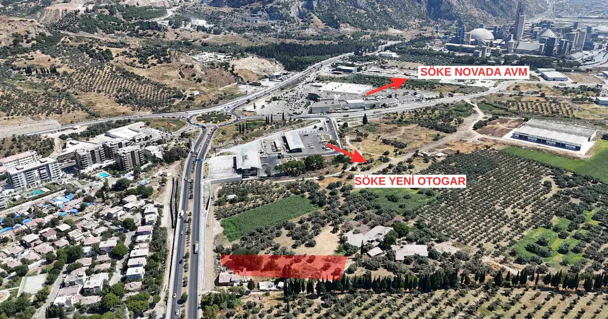BODRUM KARAYOLUNA CEPHELİ OTOGAR YANI TİCARİ+KONUT İMARLI ARSA