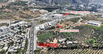 BODRUM KARAYOLUNA CEPHELİ OTOGAR YANI TİCARİ+KONUT İMARLI ARSA