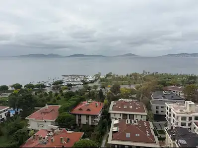 SAHIL PARSELI 3+1 -230M² - KESINTISIZ DENIZ MANZARASI-AKILLI EV