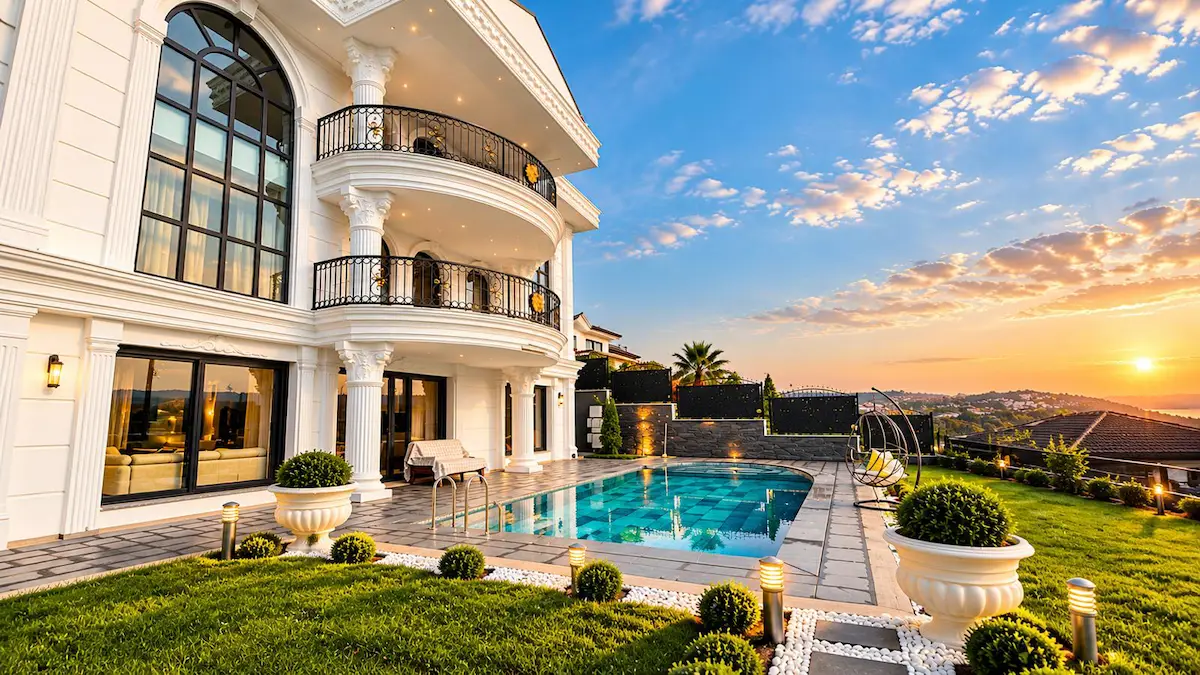 ŞİLE BALİBEY MAH. 600 M2 ARSA İÇERİSİNDE ULTRA LÜKS 7+2 VİLLA