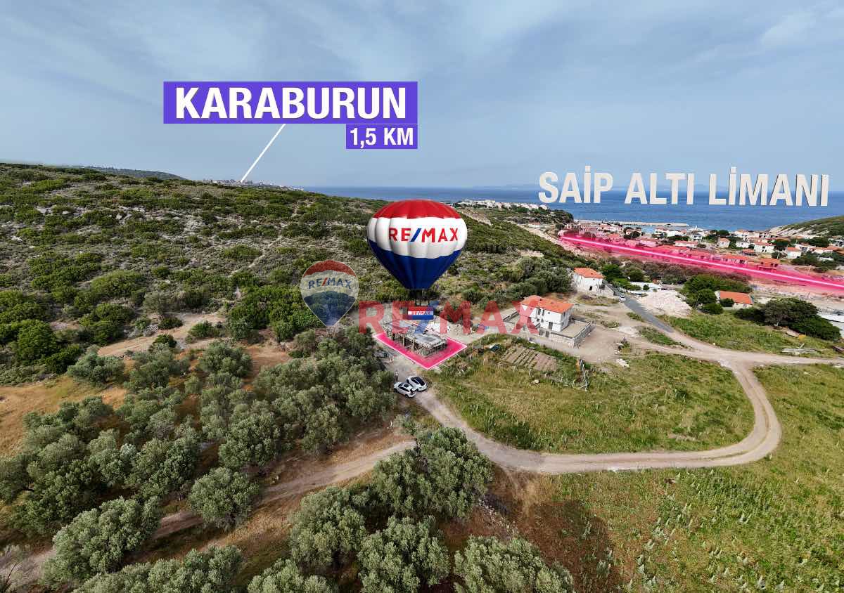 LANSMANA ÖZEL ÖDEME SEÇENEKLERİYLE DENİZE 500 M MESAFEDE VİLLA