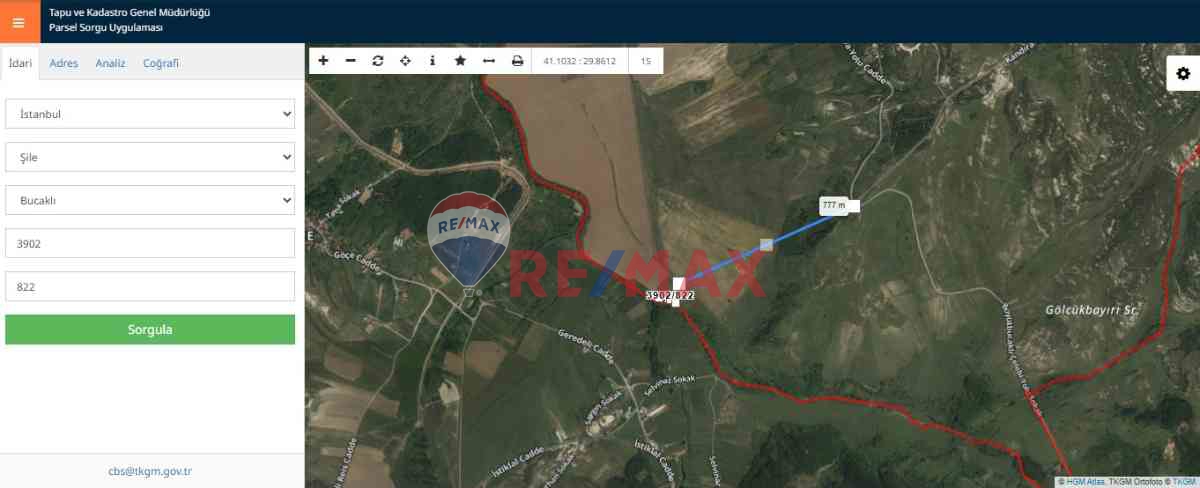 ERDAL TURAN'DAN AĞVA BUCAKLI'DA 960 M2 MÜSTAKİL TEK TAPU