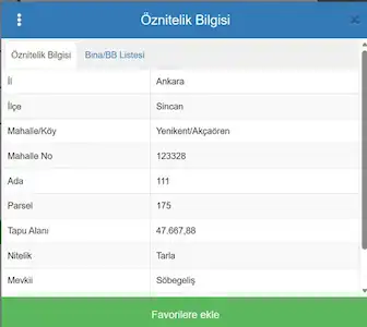 SİNCAN AKÇAÖREN’DE YÜKSEK POTANSİYELLİ YATIRIMLIK TARLA | 111/175 PARSEL
