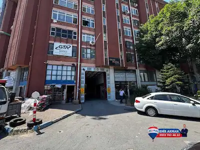 AYKOSAN SANAYİ'DE 330 M2 IKI KATLI ÇIFT  VE DIŞ CEPHELI FERAH VE KULLANIŞLI ATÖLYE