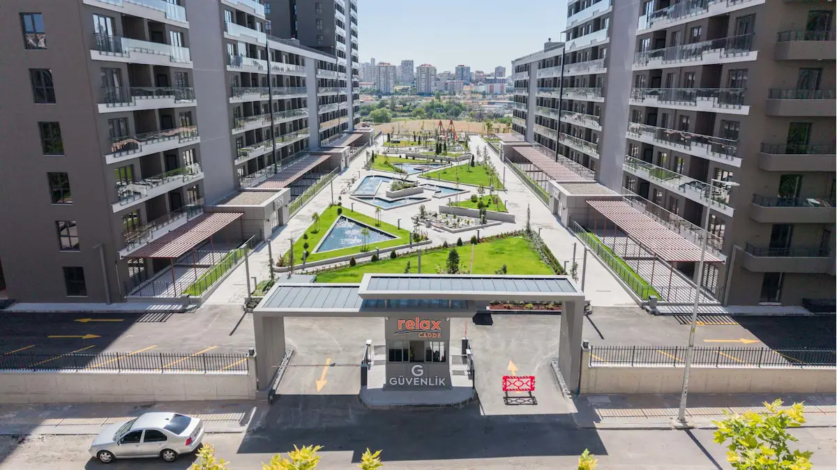 YENIMAHALLE RELAX CADDE BAHÇE PEYZAJ MANZARALI, SIFIR KIRALIK 1+1 DAIRE 
