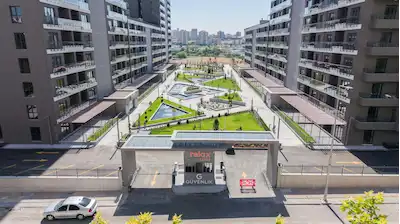 YENIMAHALLE RELAX CADDE BAHÇE PEYZAJ MANZARALI, SIFIR KIRALIK 1+1 DAIRE 