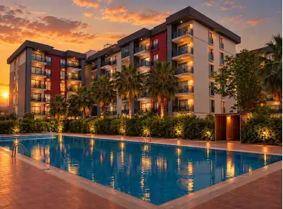 REMAX ARMA'DAN HAVUZ CEPHE KIRALIK 1+1 KISMI EŞYALI DAIRE