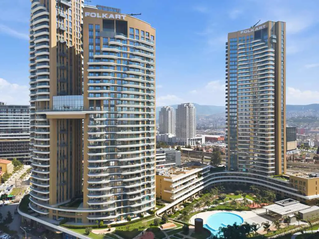 FOLKART VEGA A BLOKTA BALKONLU KİRALIK 1+1 DAİRE