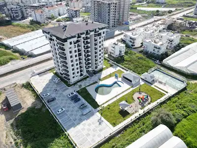 ASRIN CITY DE FULL EŞYALI HAVUZ CEPHE 1+1 DAIRE