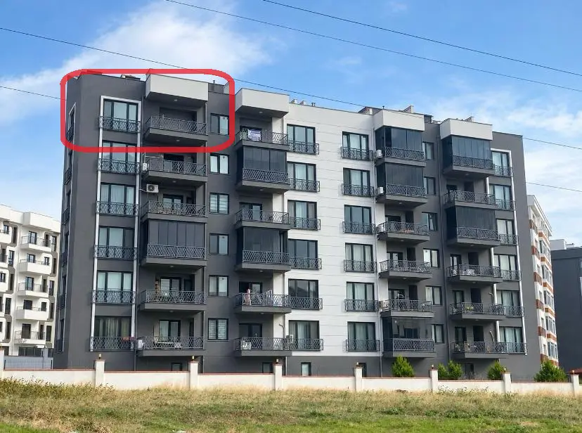 ÇANAKKALE KEPEZ HAMİDİYE'DE DENİZ MANZARALI SATILIK 4+1 DUBLEKS DAİRE