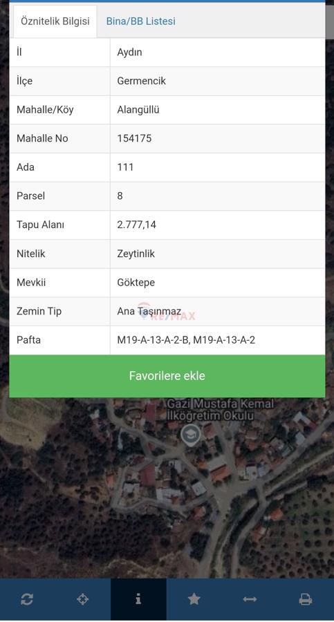 Aydın germencikte satılık fırsat incir bahçesi