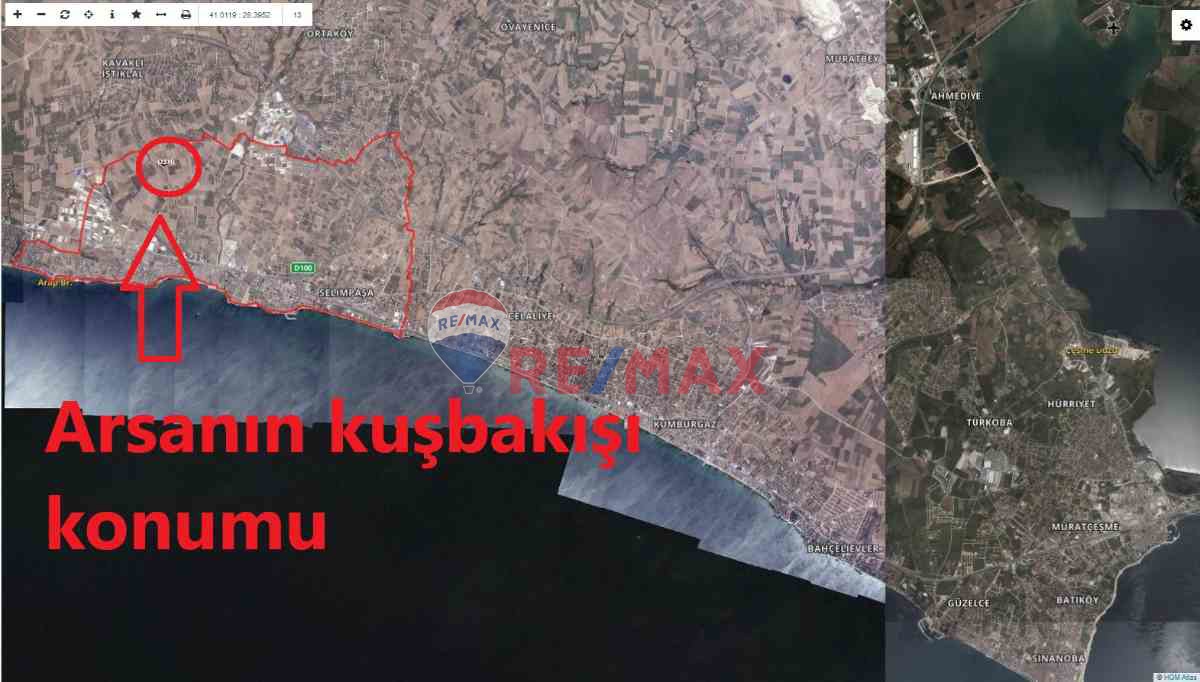 ASHILL'DEN 0,50 EMSAL VILLA İMARLI, ÇOK İYI KONUMDA, TEK TAPU