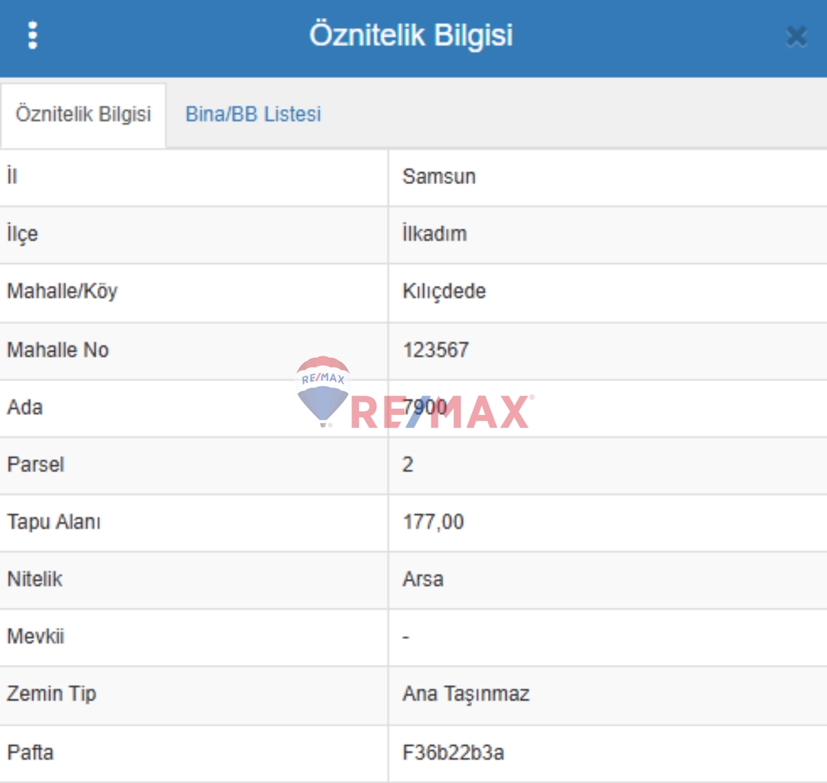 KOMPLE SATILIK BİNA VE ARSASI