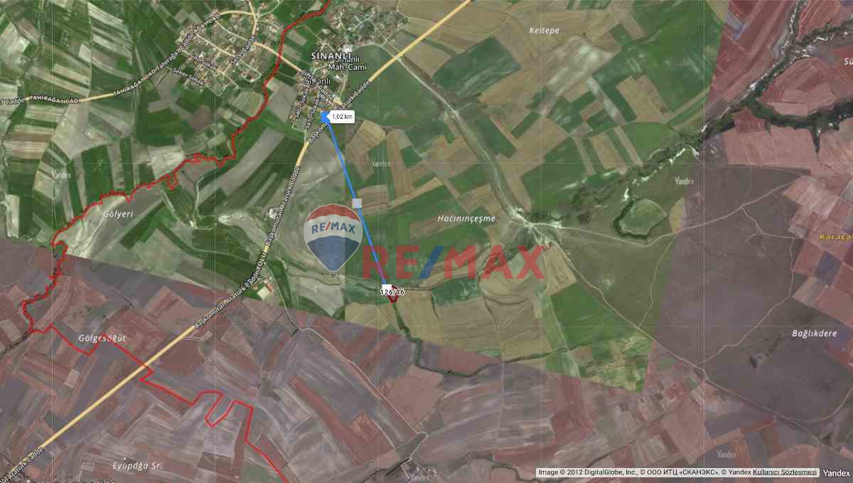 YATIRIMCIYA UYGUN! TEKIRDAĞ SARAY / SINANLIDA 4.250M² TARLA