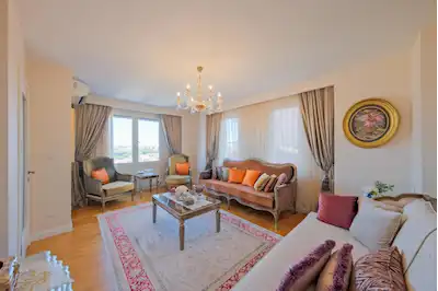 EYÜP NİŞANCI'DA HALİÇ MANZARALI MASRAFSIZ DUBLEKS DAİRE