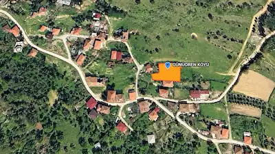 BİLECİK OSMANELİ GÜNÜÖREN KÖYÜ'NDE KÖY İÇİ İMARLI, SATILIK ARSA