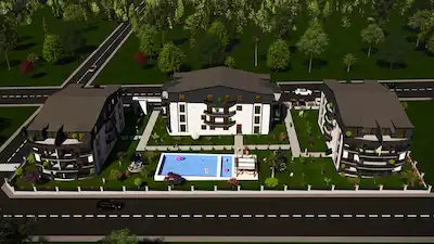LİFE GARDEN SARIMEŞE 3+1 ZEMİN KAT SATILIK LÜKS DAİRE