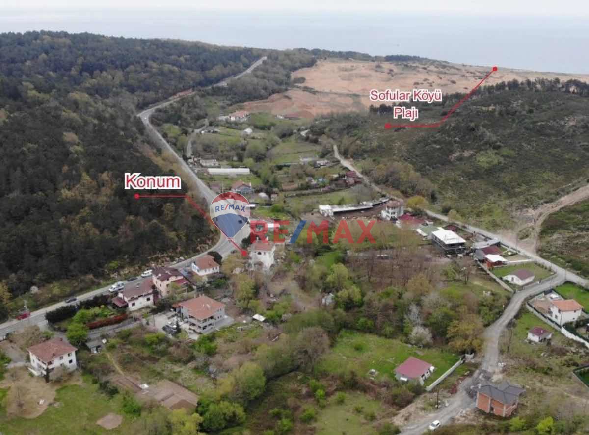 ŞILE SOFULAR KÖYÜ ANAYOLA CEPHE KIYMETLI KONUMDA ARSA+ 4 KATBINA