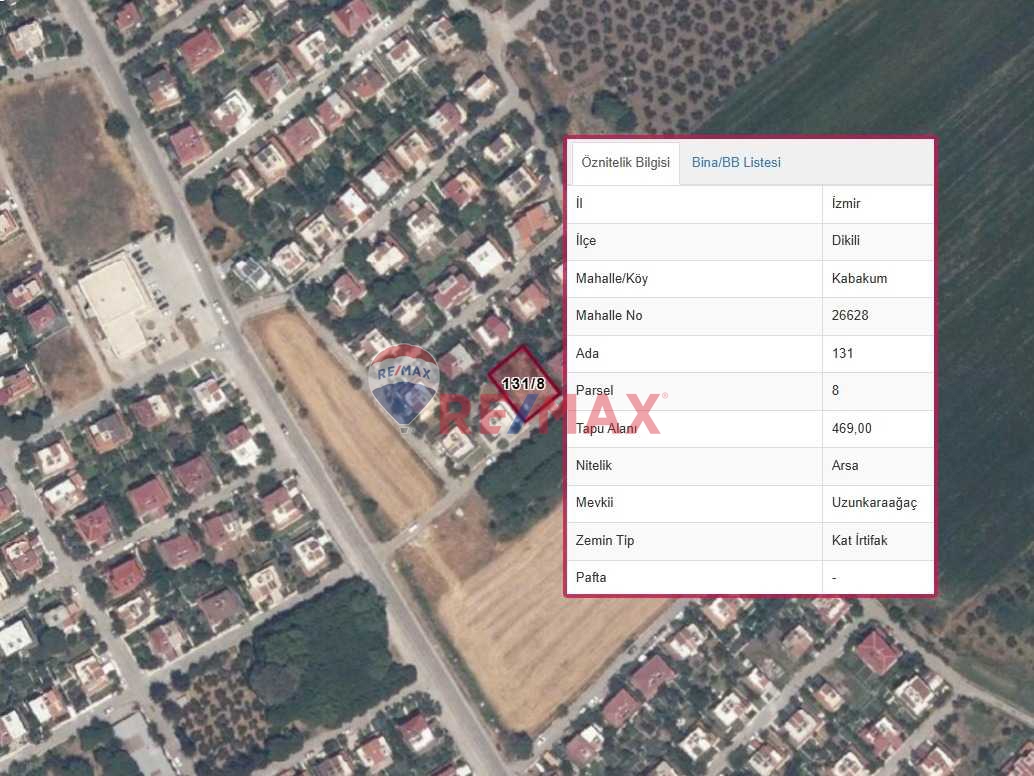 DİKİLİ KABAKUM BANKACILARDA SATILIK FIRSAT VİLLA ARSASI
