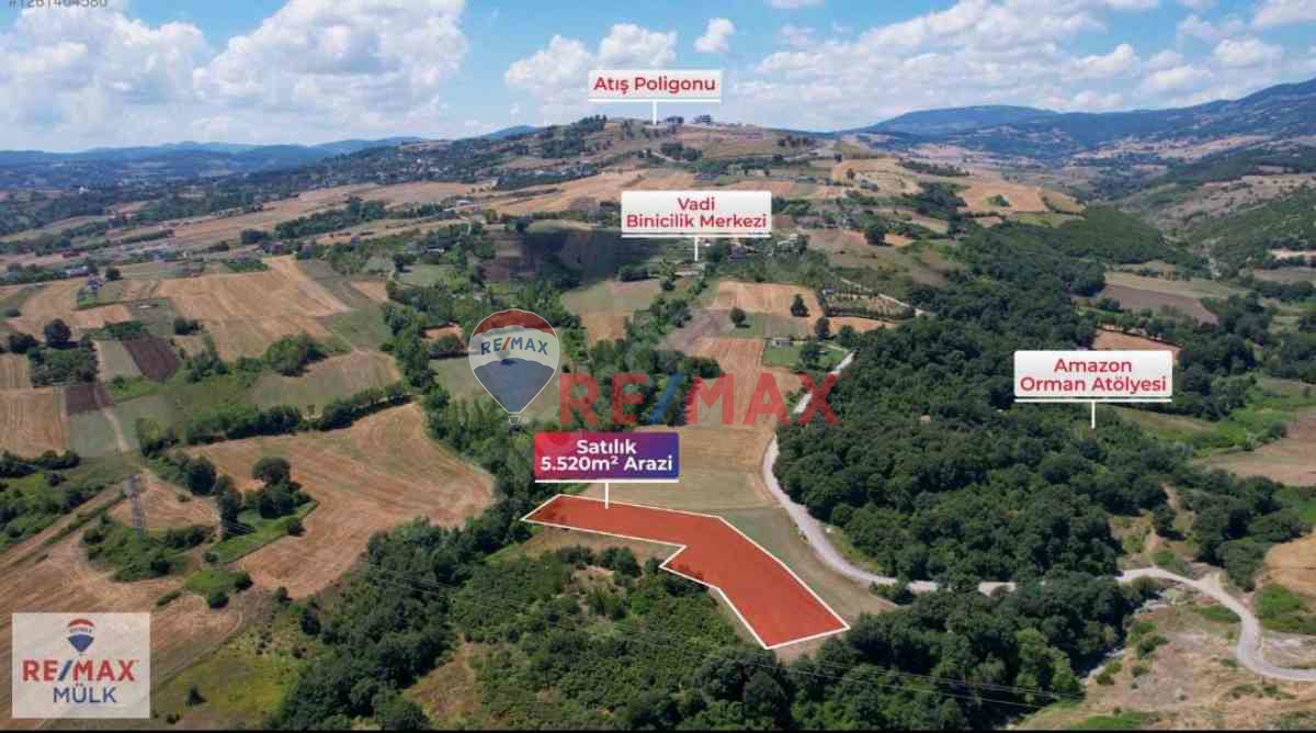 ATAKUM KAMALI'DA SATILIK 5520 M² TARLA