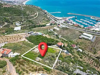 ALANYA ELİKESİK | DENİZ & MARİNA MANZARALI SATILIK ARSA