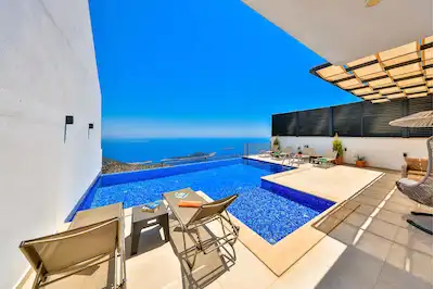 KAŞ'TA YAŞAM VE YATIRIMI BIRLEŞTIREN LÜKS VILLA | İKIZ VILLA SEÇENEĞI