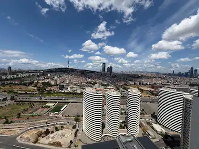 YENİ FİKİRTEPE 5. ETAP 23. KAT ÇAMLICA VE ŞEHİR MANZARALI 1+1