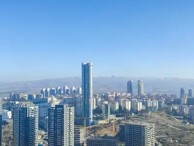 ÇANKAYA İLKER CRYSTAL TOWER DA SIFIR 2+1  BALKONLU DAİRE