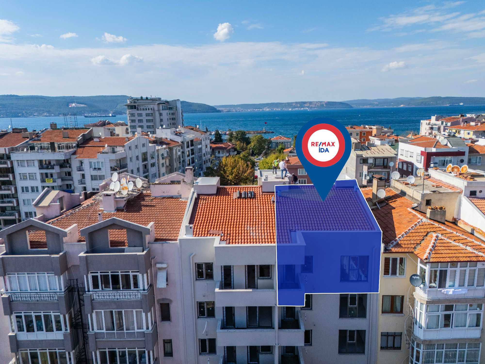 ÇANAKKALE CEVATPAŞA MAHALLESINDE SATILIK 3+1 DAIRE