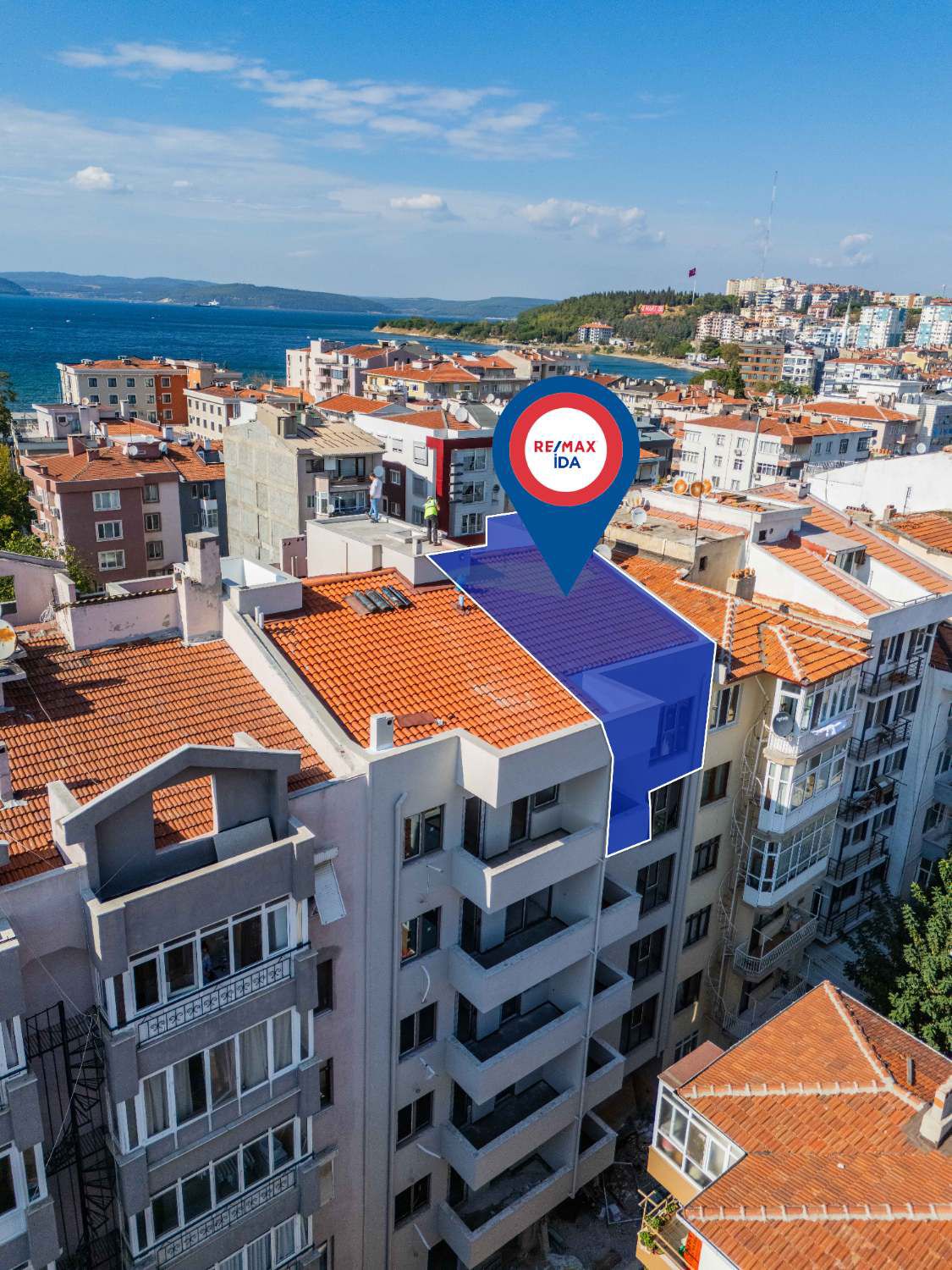 ÇANAKKALE CEVATPAŞA MAHALLESINDE SATILIK 3+1 DAIRE