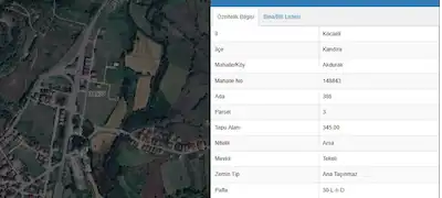 KANDIRA AKDURAK 2 KAT %30 İMARLI 345M2 YERLEŞİMİN DİBİNDE ARSA