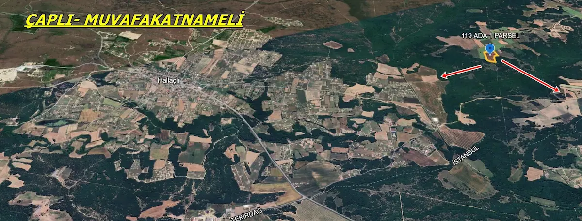 SILIVRI ÇAYIRDERE'DE 900 M² ARSA FIRSATI ÇAP – MUVAFAKATNAMELI 3
