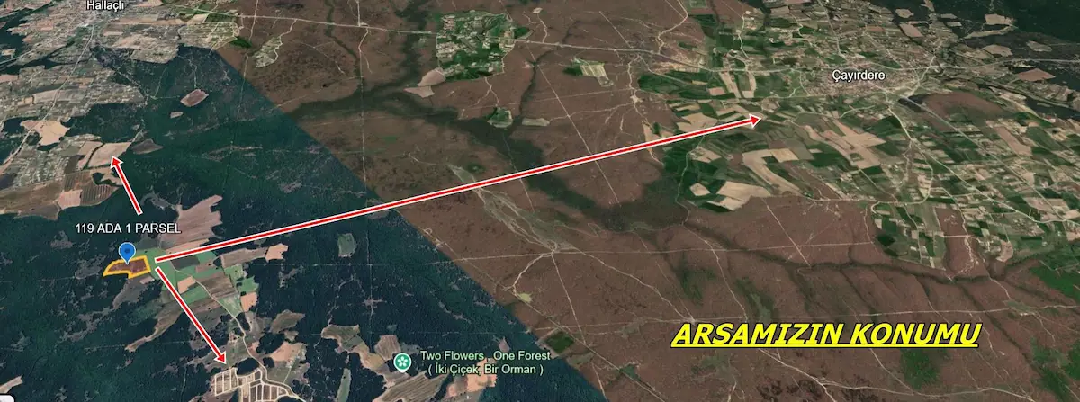 SILIVRI ÇAYIRDERE'DE 900 M² ARSA FIRSATI  ÇAP – MUVAFAKATNAMELI