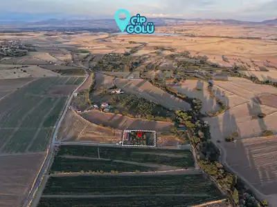 RE/MAX DEĞİŞİMDEN BEŞİKKÖYÜ’NDE İÇİNDE BAĞ EVİ OLAN SATILIK TARLA