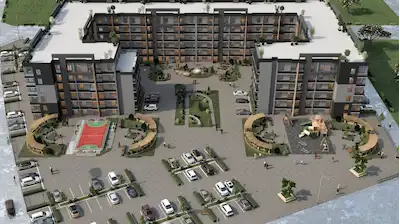 ESENBOĞA MAHALLESI ÜNIVERSITE YÜRÜME MESAFESI JOVEN AVRUPA 1+1 SATILIK DAIRE