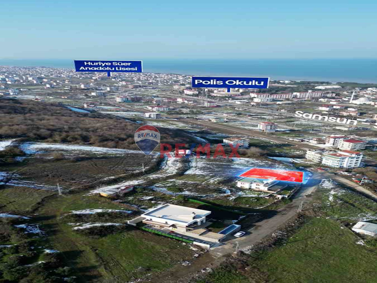 DENİZ, DOĞA, ŞEHİR MANZARALI İMARLI ARSA