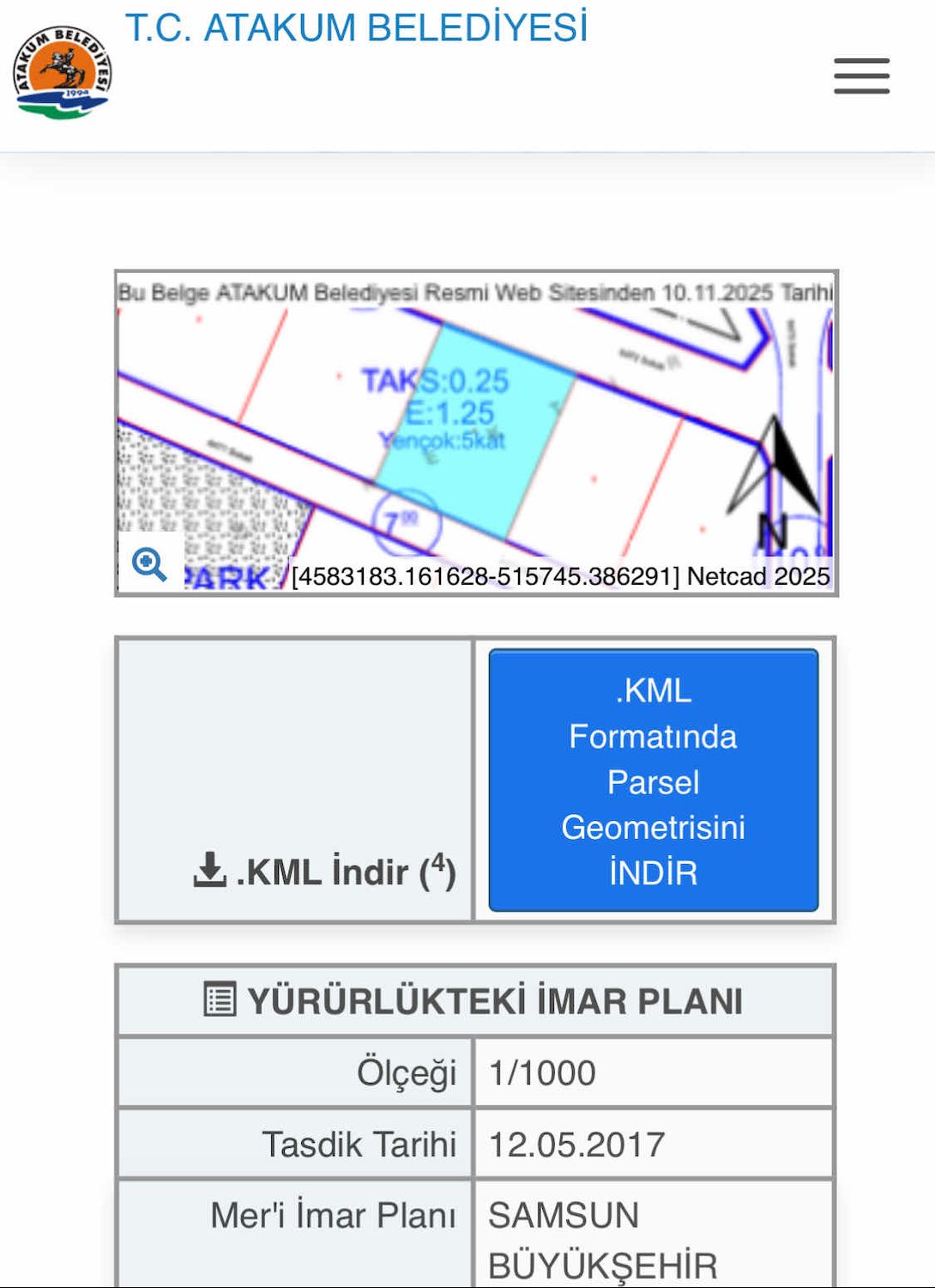 İNCESU 5 KATA İMARLI  FIRSAT ARSA