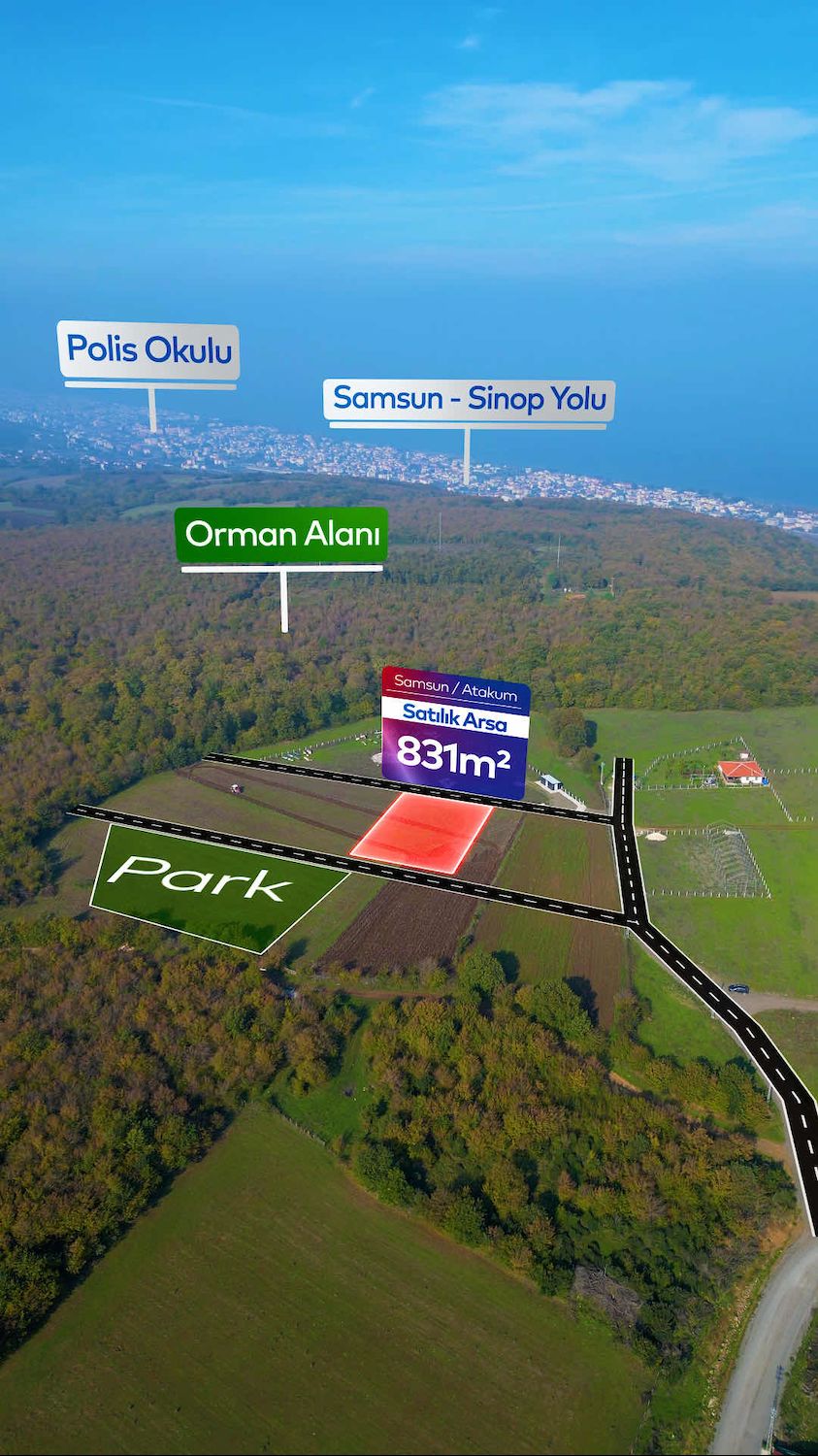 İNCESU 5 KATA İMARLI  FIRSAT ARSA