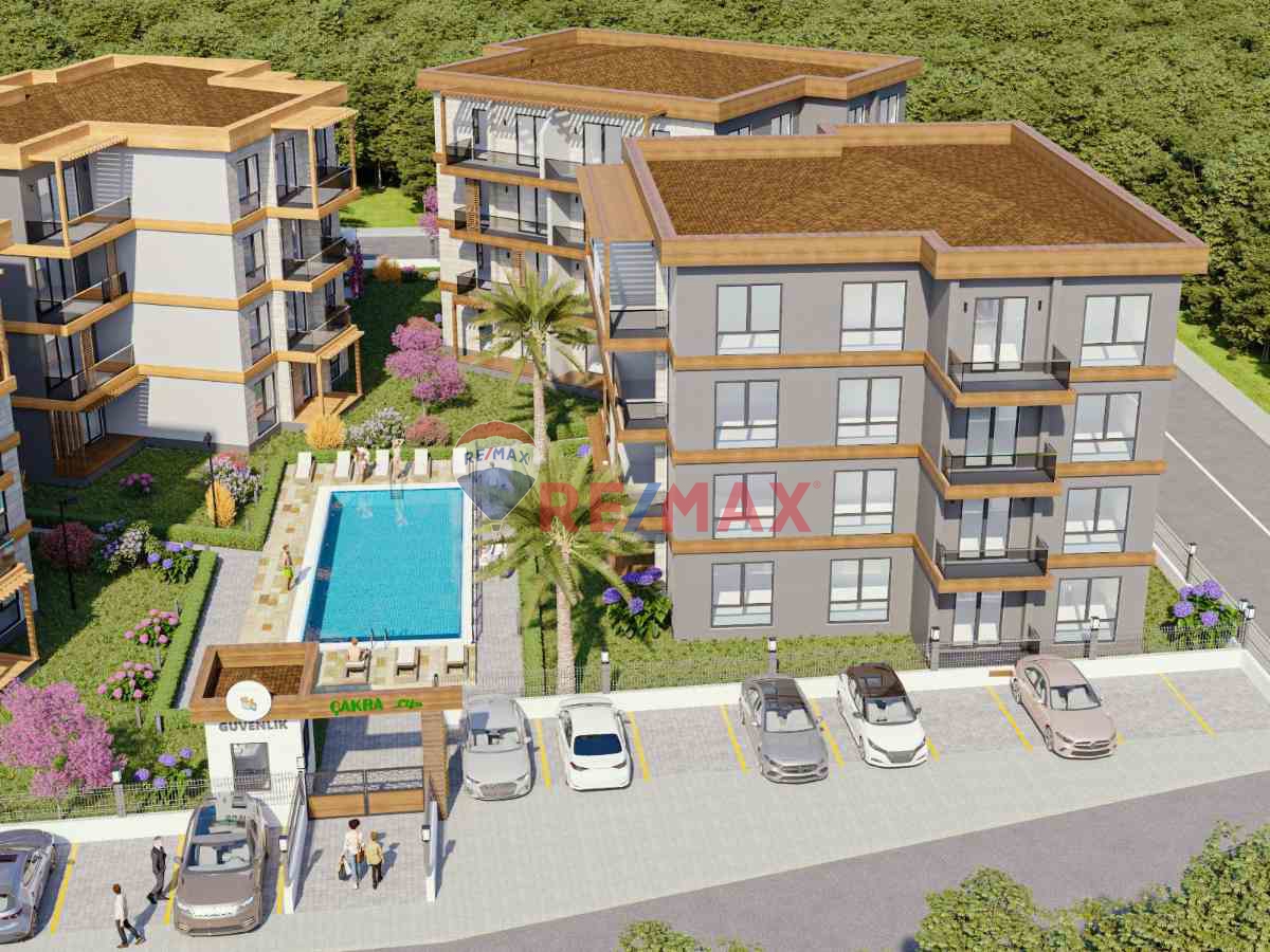 RE/MAX ÇAKRA' DAN HAVUZLU SITEDE SIFIR FAIZLI YATIRIM FIRSATI