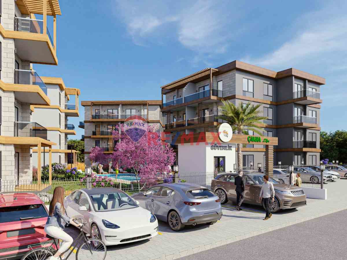 RE/MAX ÇAKRA' DAN HAVUZLU SITEDE SIFIR FAIZLI YATIRIM FIRSATI