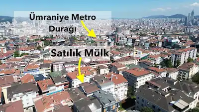 REMAX PANORAMA-BAHÇE KULLANIMLI 2+1 İSKANLI, METRO YAKINI DAİRE