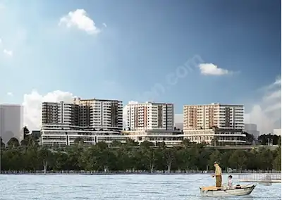GAMADOR PARLA'DA GÖKSU MANZARALI  SATILIK 1+1 DAİRE