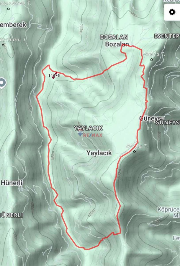 VAKFIKEBİR YAYLACIK FINDIK BAHÇESİ 1954,35 M2